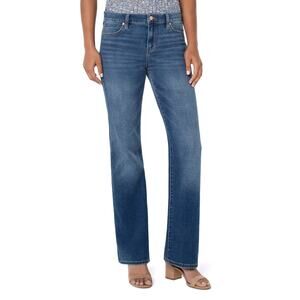 Liverpool Women's 8/29 Yuba Medium Wash Lucy Bootcut Jeans Eco Mid Rise O8-5